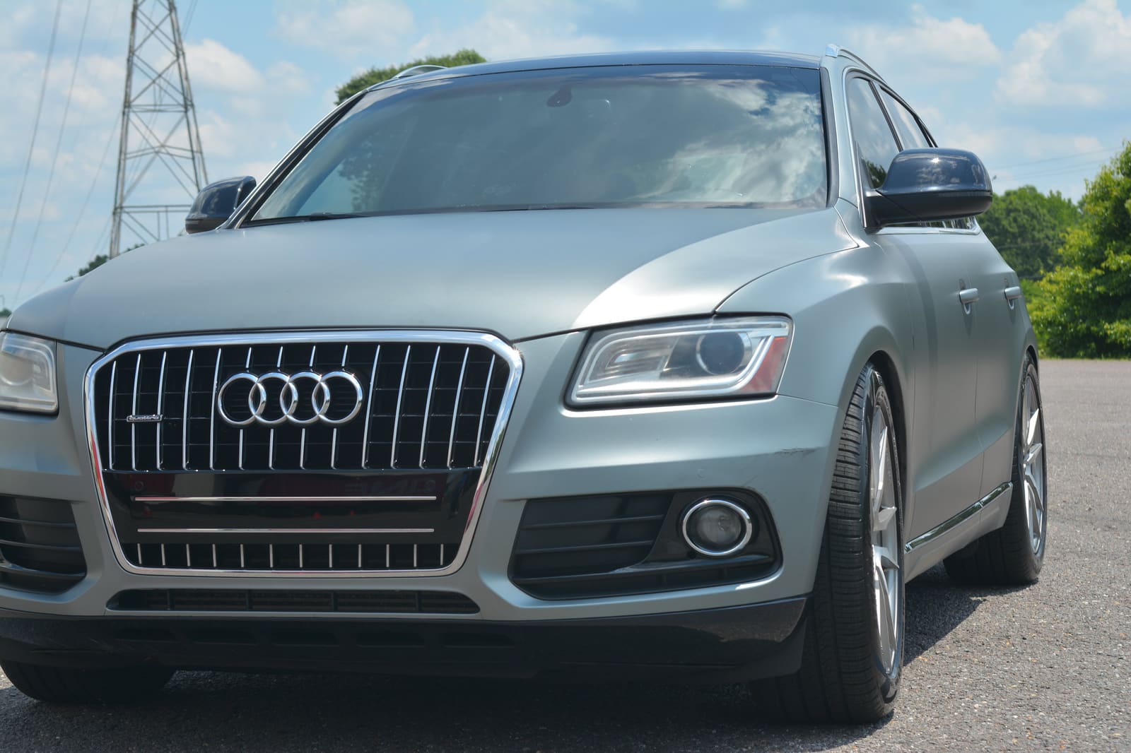 2014 Audi Q5 with 20x9 wheels