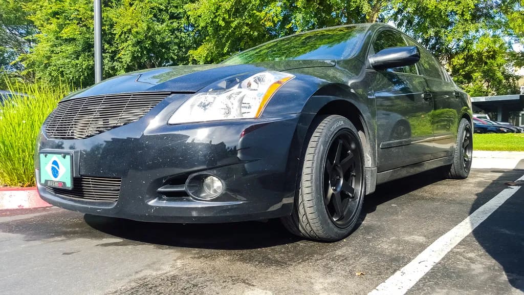 2012 Nissan Altima with 18x9.5 wheels