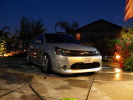 2011 Ford Focus with 18x8 wheels