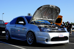 2011 Ford Focus with 18x8 wheels