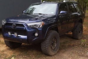 2018 Toyota 4Runner with 17x12 wheels