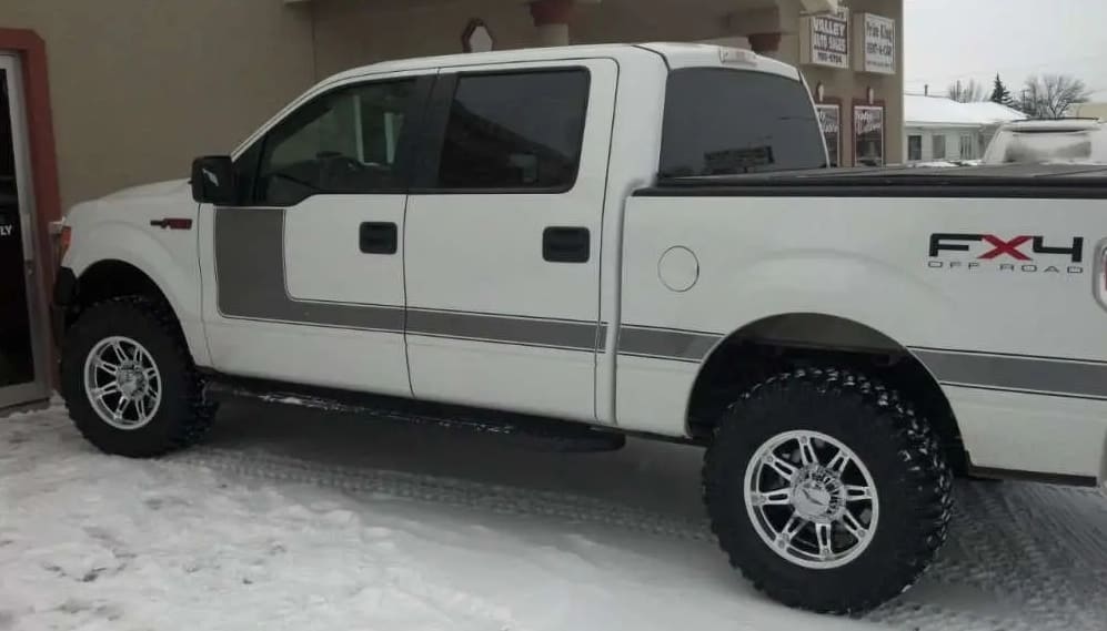 2009 Ford F-150 with 17x12.5 Offroad Billet wheels