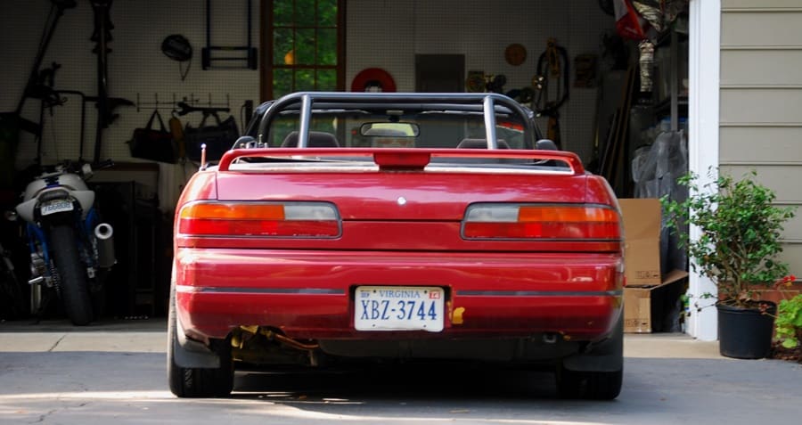 1993 Nissan S13 with 17x8 JNC 010 wheels