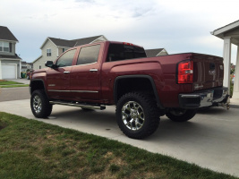2015 Chevrolet Silverado 1500 with 20x9 wheels