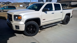 2014 GMC Sierra 1500 with 20x9 wheels