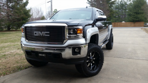 2013 GMC Sierra 1500 with 20x10 wheels