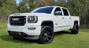 2016 GMC Sierra 1500 with 20x10 wheels