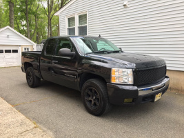 2015 Chevrolet Silverado 1500 with 17x9 wheels