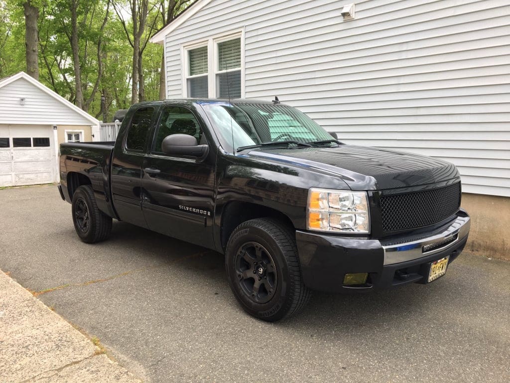 2015 Chevrolet Silverado 1500 with 17x9 wheels