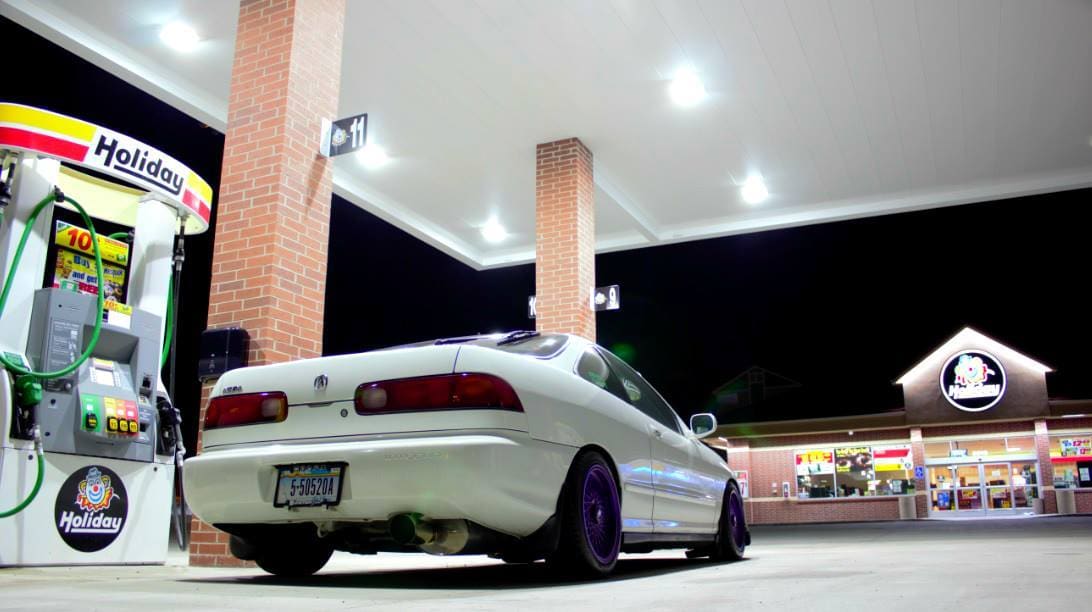 1997 Acura Integra with 15x7 RW Mesh wheels