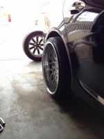 2007 Lexus LS 460 with 22x10.5 VIP Modular VX-110 wheels