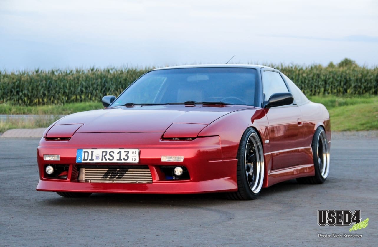 1990 Nissan S13 with 18x9 SSR Professor SP1 wheels