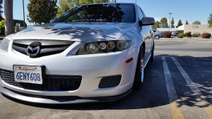 2008 Mazda Mazda6 with 17x9 wheels