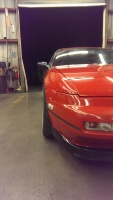 1990 Nissan S13 with 17x8 Enkei OEM EVO VIII wheels
