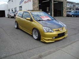 2003 Honda Civic with 16x8 Sport Max 002 wheels