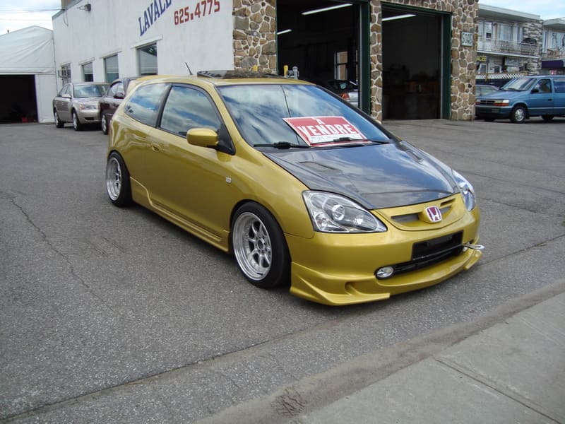 2003 Honda Civic with 16x8 Sport Max 002 wheels