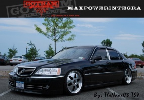 2004 Acura RL with 19x8.5 SSR Vienna Kreis wheels