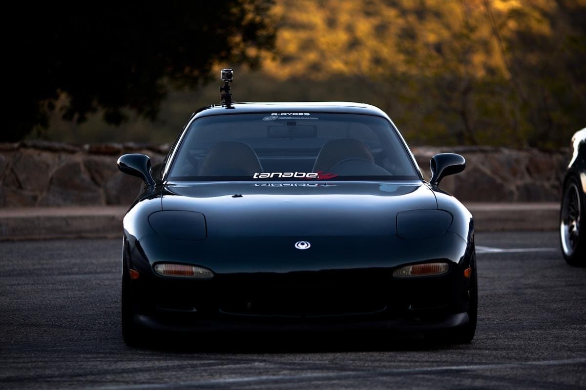 1994 Mazda RX-7 with 18x9 SSR PROFESSOR SP3 wheels