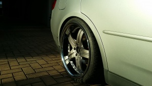 2003 Infiniti G35 with 20x8.5 S3 One wheels
