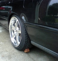 1994 Acura Legend with 18x8 Rays Engineering Gram Lights - 57F-pro wheels