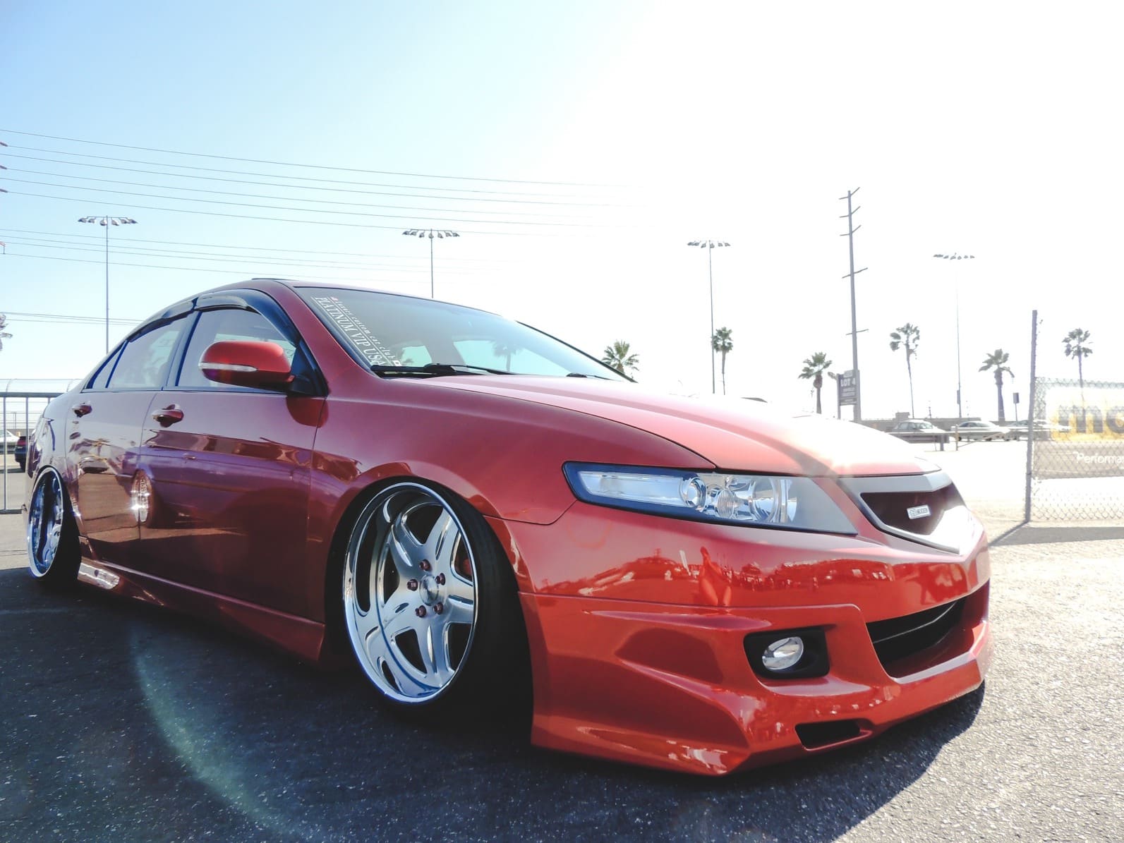 2006 Acura TSX with 18x9.5 Platinum VIP series V wheels