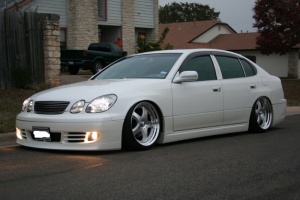 1999 Lexus GS 400 with 19x9 Junction Produce Scara wheels