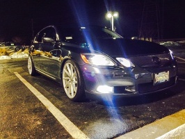 2006 Lexus GS 430 with 19x8.5 Vossen CVT wheels