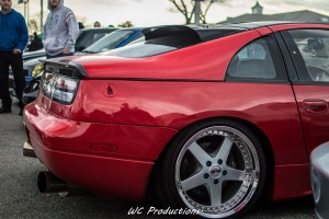 1994 Nissan 300ZX 2-seat with 18x9.5 Work Emotion CR Kai wheels