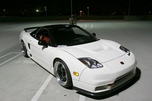 1995 Acura NSX with 18x8 Work Wheels Meister S1 3pc wheels