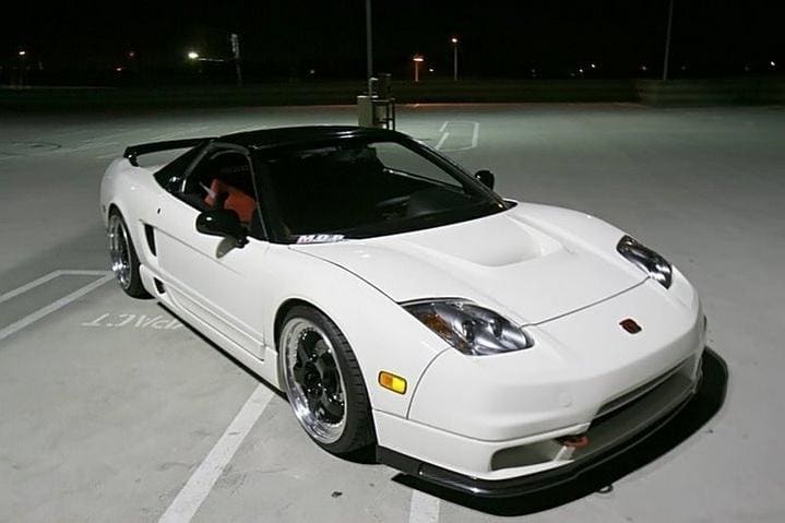 1995 Acura NSX with 18x8 Work Wheels Meister S1 3pc wheels