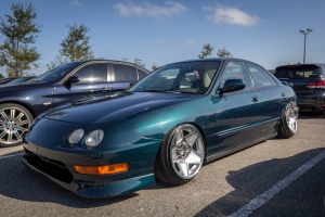 1997 Acura Integra with 16x9 3sdm .05 wheels