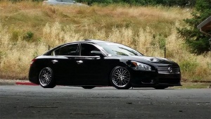 2010 Nissan Maxima with 19x8.5 MRR GT1 wheels