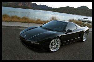 1991 Acura NSX with 18x8.5 Enkei RPF1 Type RC wheels