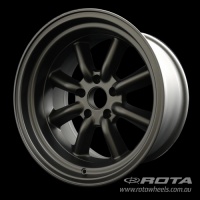 1993 Nissan S13 with 17x8.5 ROTA RKR wheels