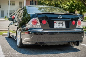 2002 Lexus IS 300 with 17x9.5 XXR 522 wheels
