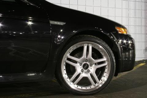 2004 Acura TL with 19x8.5 ASA ST4 wheels