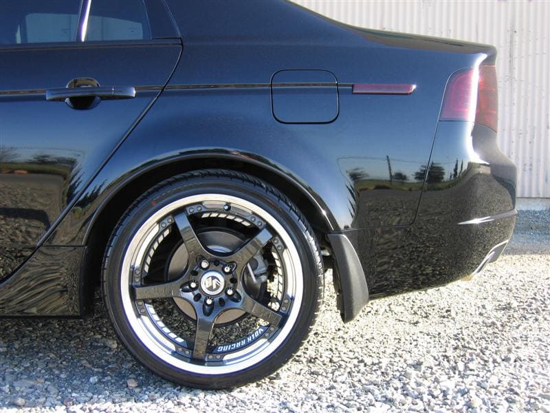 2006 Acura TL with 19x8.5 VOLK SF Challenge wheels