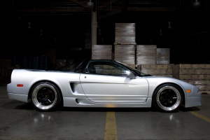 1993 Acura NSX with 18x8 Work Wheels Meister S1 wheels