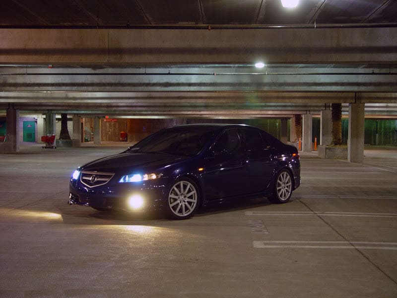 2005 Acura TL with 18x7.5 Mugen NR wheels