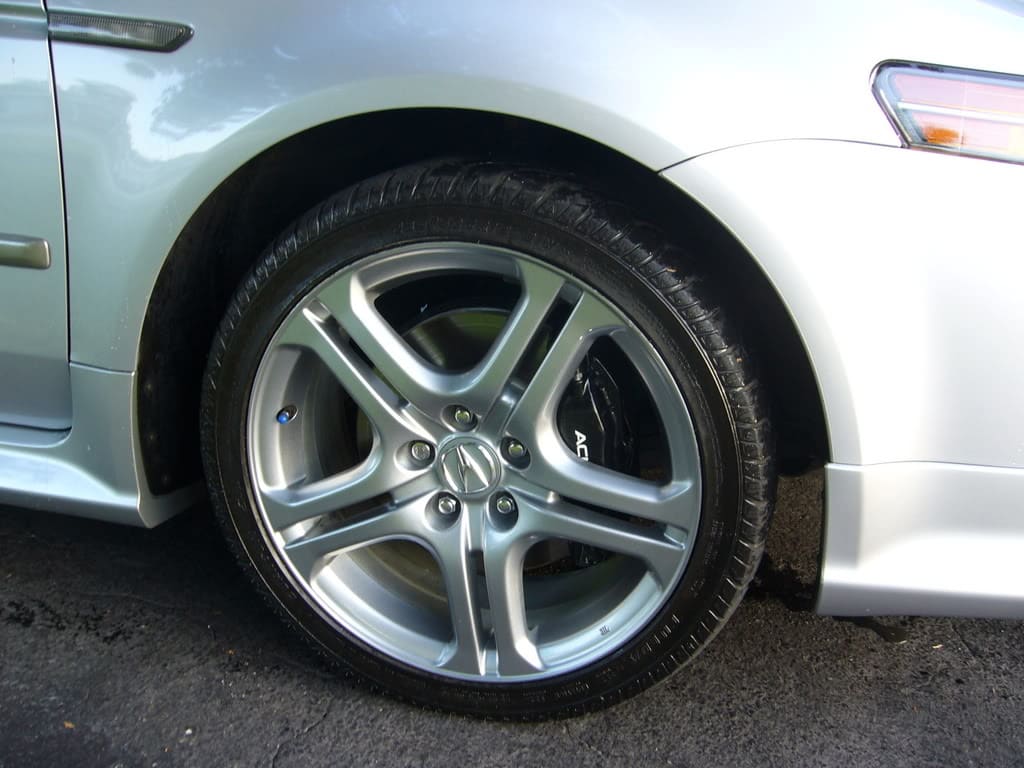 2005 Acura TL with 18x8 Acura ASpec wheels