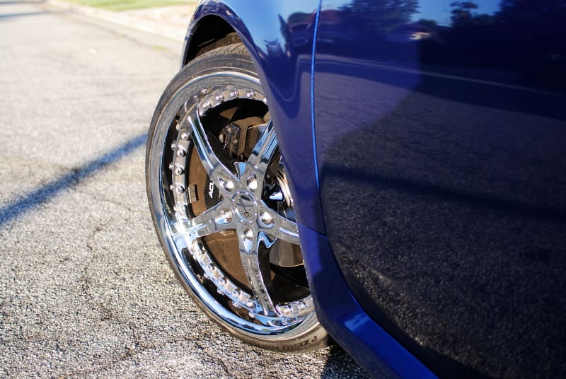 2007 Acura TL with 20x8.5 Gianelle Spezia-5 wheels