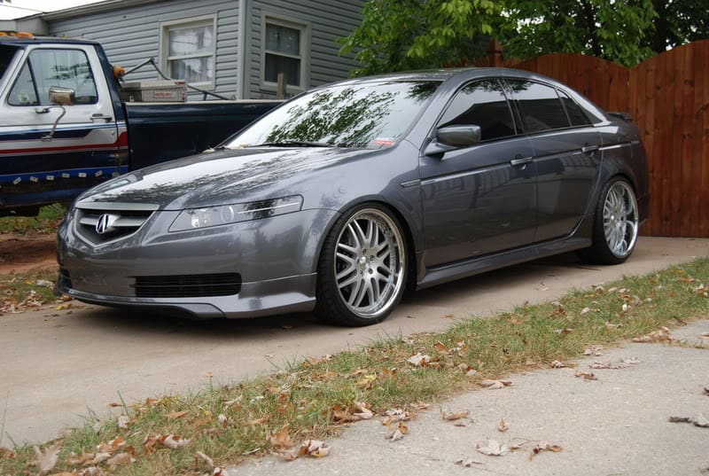 2006 Acura TL with 20x8.5 Sevas S22 wheels