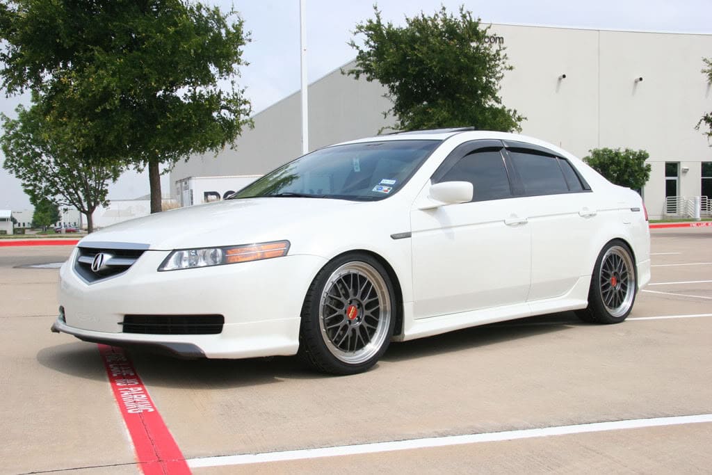 2007 Acura TL with 19x8.5 BBS LM wheels
