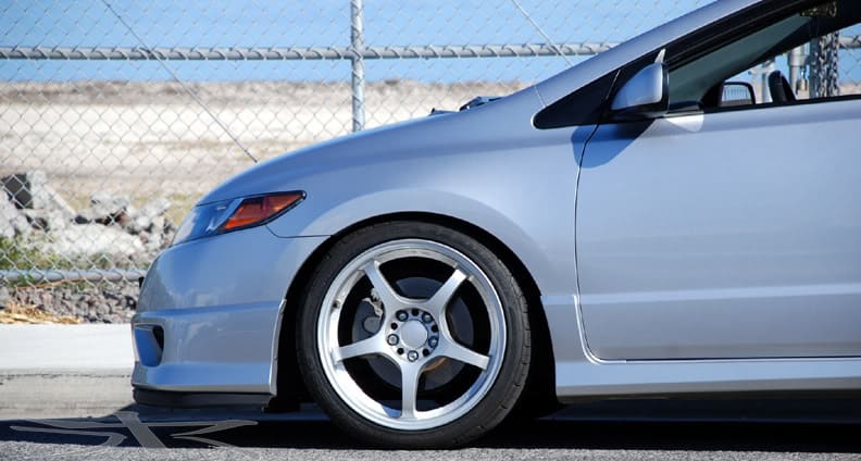 2006 Honda Civic with 18x8.5 Gramlights 57F wheels