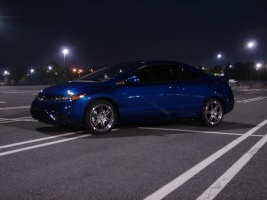 2006 Honda Civic with 17x7 Enkei EVO 6 wheels