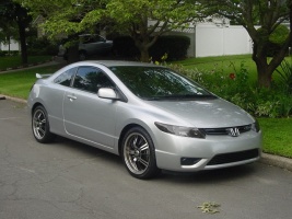 2006 Honda Civic with 18x7.5 Konig wheels