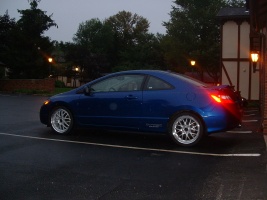 2006 Honda Civic with ASA AR1 wheels