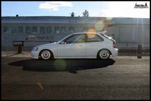 2000 Honda Civic with 15x8 BBS RM wheels