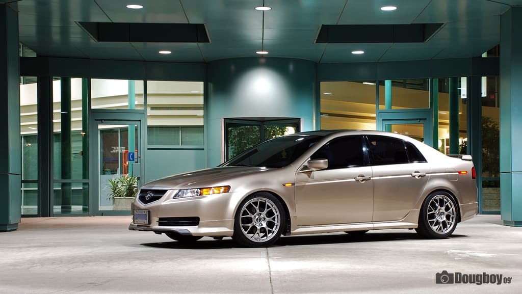 2008 Acura TL with 18x8.5 BBS EvoX MR wheels