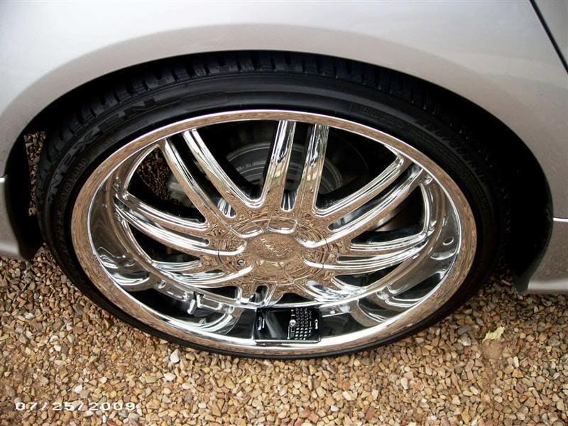 2008 Acura TL with 20x8.5 IMAGE Style 533 wheels